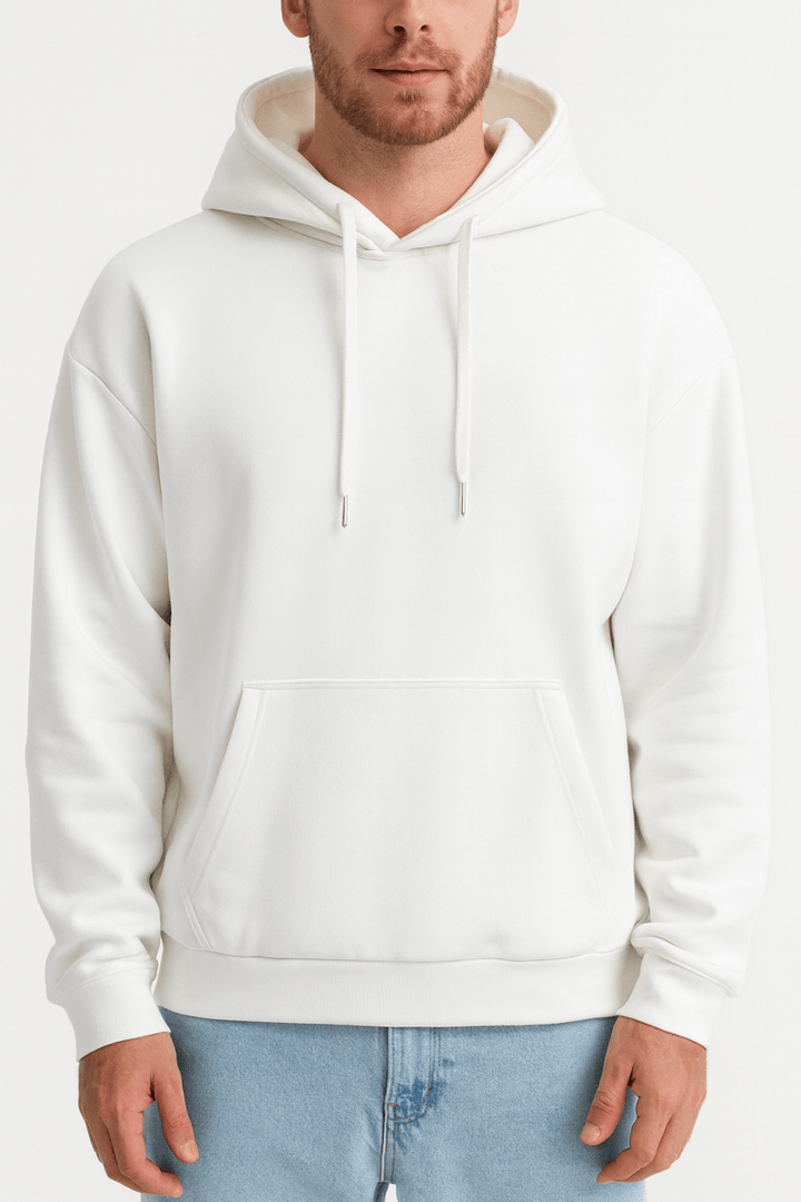 Sweat à capuche oversize unisexe coton polyester automne